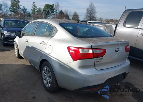 2014 Kia Rio Lx из США, поврежденный, VIN KNADM4A36E6350515